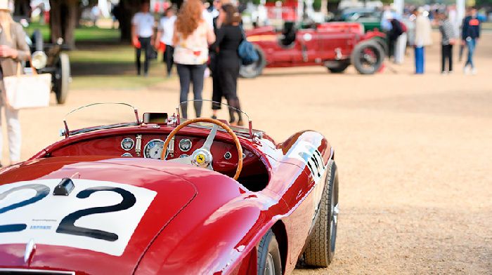 The winners of the biggest competition automotive elegance define in the gardens of the Palace of HAMPTON court