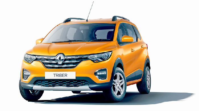 Renault presented to India for a 7 seater crosswan Tribut