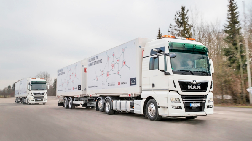 MAN rushed to the widespread introduction of platooning