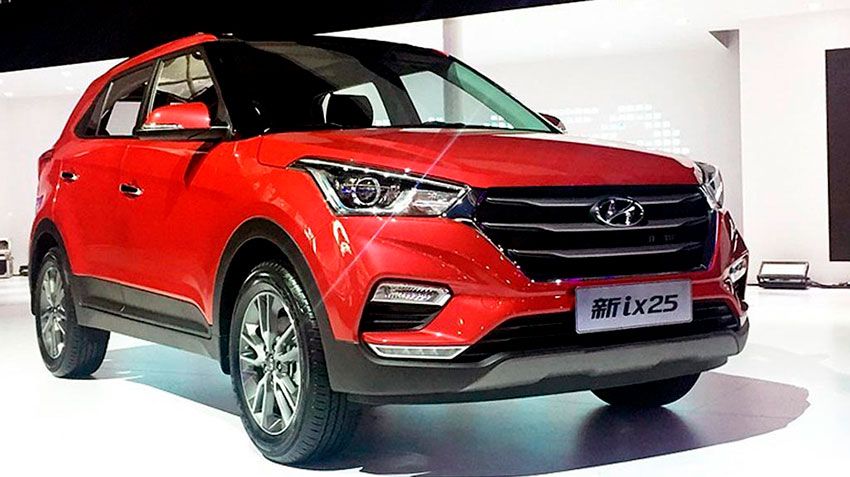 Crossover Hyundai ix25, the future of our "Crete"?