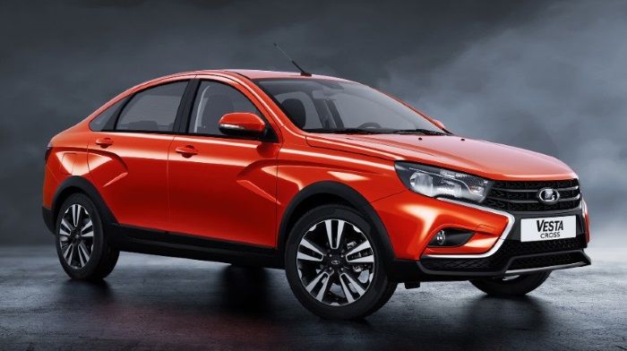 The announced price of sedan Lada Vesta Cross