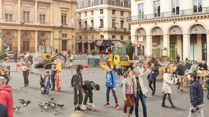 Volvo construction equipment refuses 2020 from a diesel engine in the segment of road-building machines