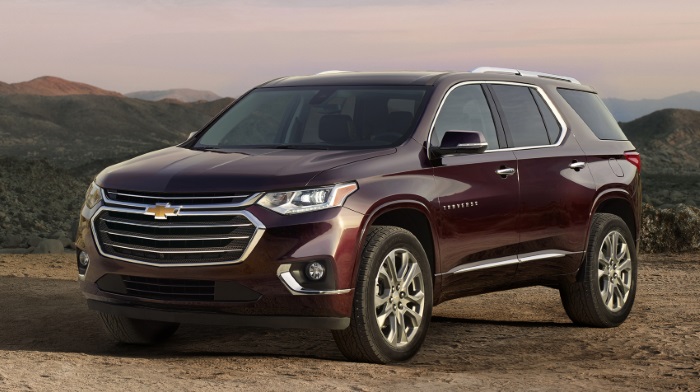 Chevrolet Traverse received the cu Tr