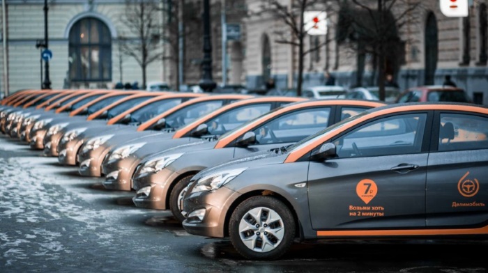 Moscow Park the car-share was the largest in Europe