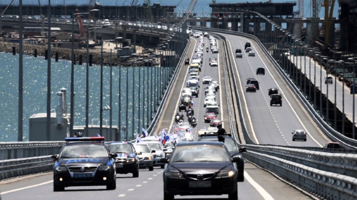 Crimean bridge set a new record of traffic