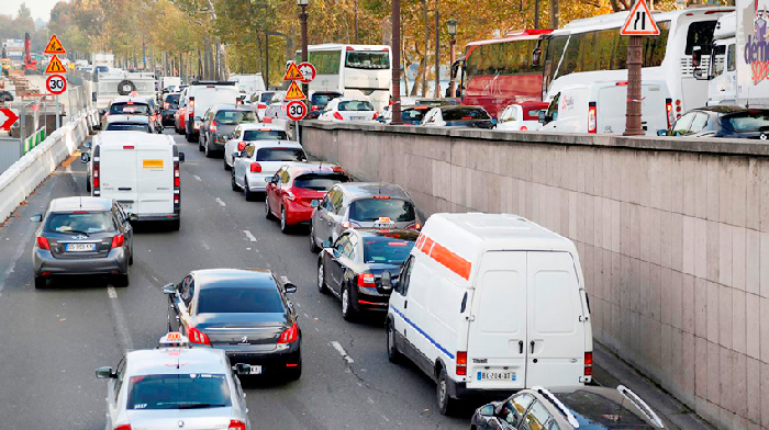 Paris has banned the entry of 2.7 million old diesel cars