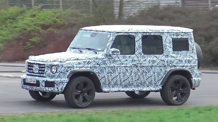 New Mercedes-Benz G-Class ' broad and square ... 