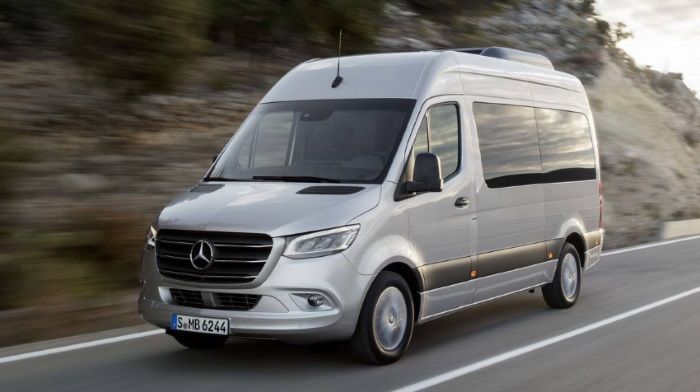 New Mercedes-Benz Sprinter has got front-wheel drive version