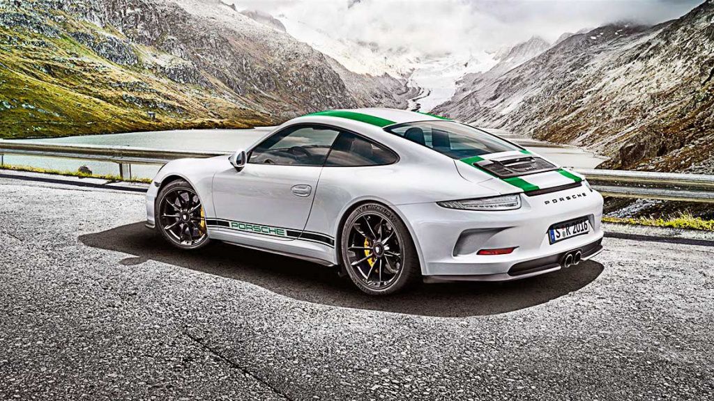 Porsche patented the active diffuser