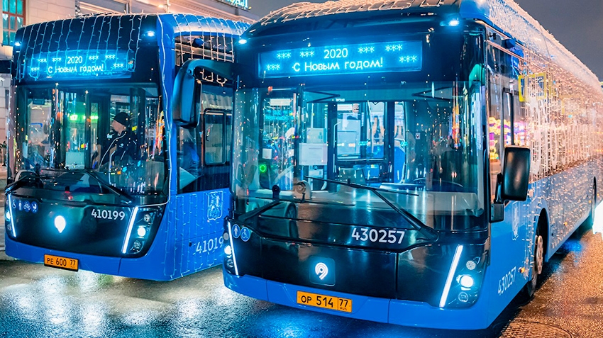 Moscow received before the end of 2019 300th bus and introduced electromarketing