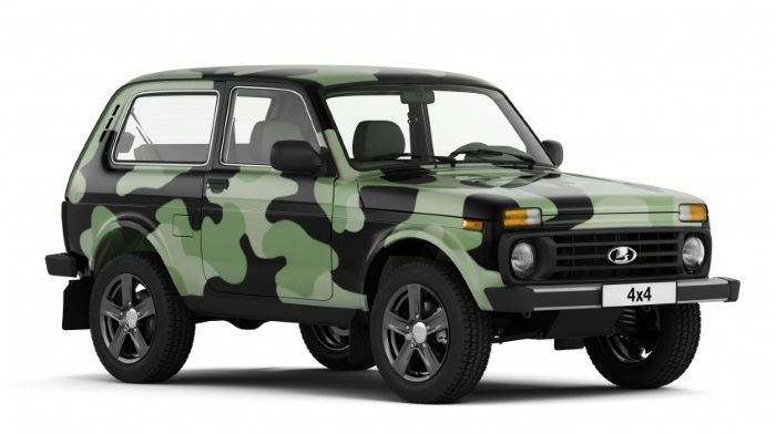 Classic "Niva" is now available in camouflage coloring