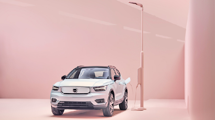 The first mass electric vehicle, the Volvo XC40 Recharge