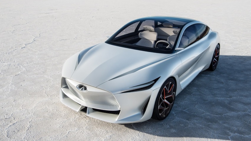 The Infiniti Q Inspiration concept Sedan presented a vision for the future of the brand from ex-designer of BMW