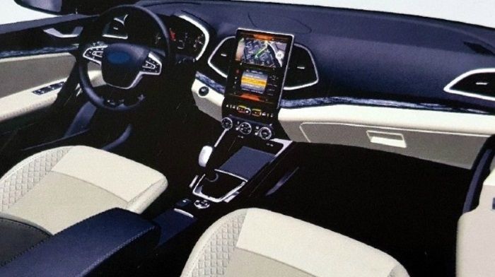 There was the first good images of interior's updated "Vesta"