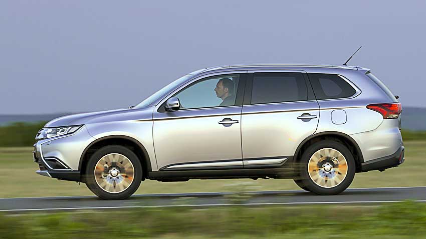 Mitsubishi Outlander has become richer, but no more than