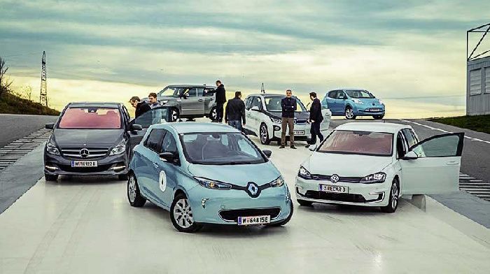 French electric car the Renault Zoe beat the Germans on their territory