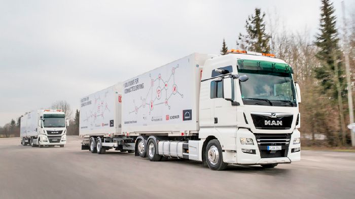 MAN rushed to the widespread introduction of platooning