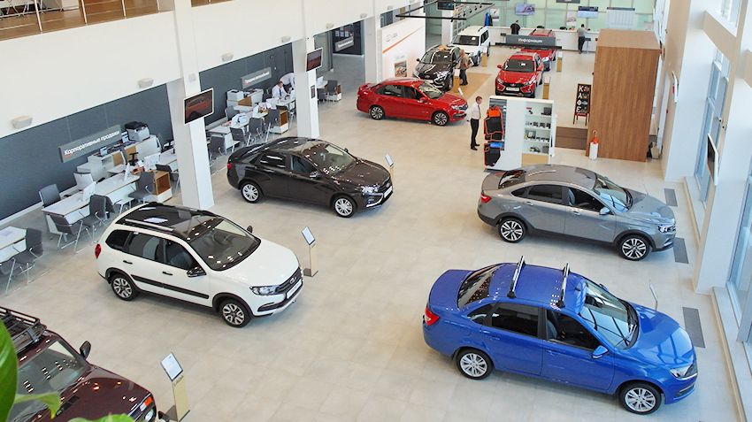 The Russian market of new cars is still exchanged in August million