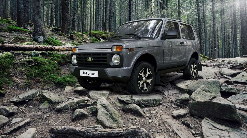 Updated Lada 4x4 was already up on the conveyor
