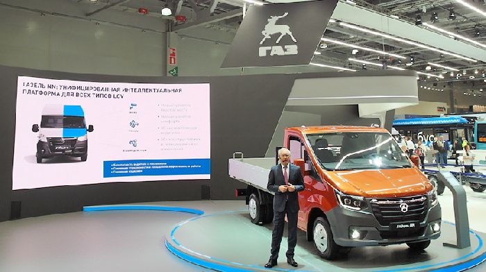 GAZ group presented at the Comtrans'19 "intellectual" boss GAZelle NN
