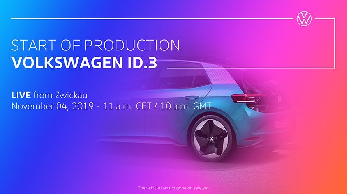 VW ID.3 – countdown to the start of production at the factory in Zwickau