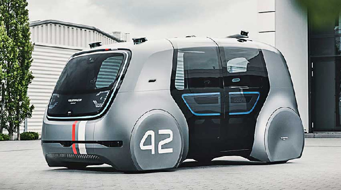 Concept Volkswagen Sedric – drone taxis of the future