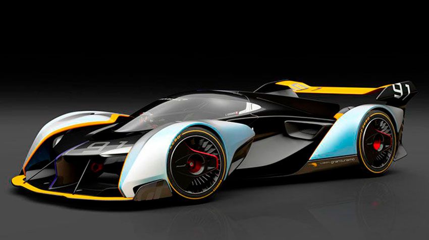 McLaren designers presented a concept for Gran Turismo 7