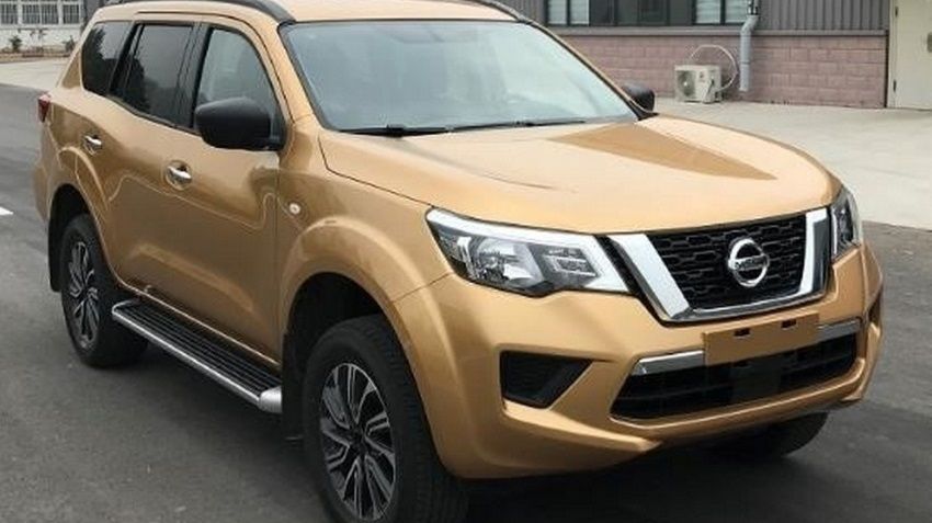 New Navara Terra SUV spotted without camouflage