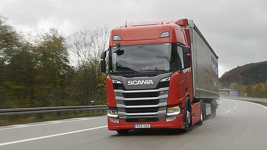 New Scania trucks win "1000 Point Test" with a record result