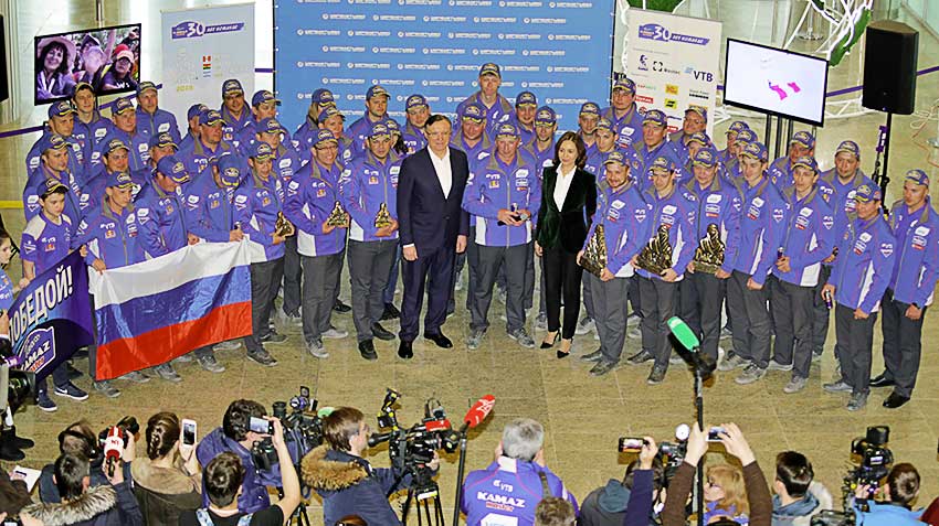 The winners of the Dakar-2018 came home with 15th victory