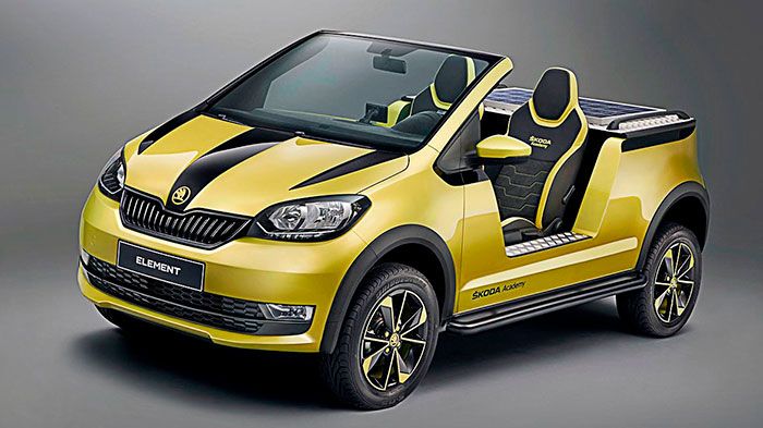 Skoda Element Concept – a disco on wheels