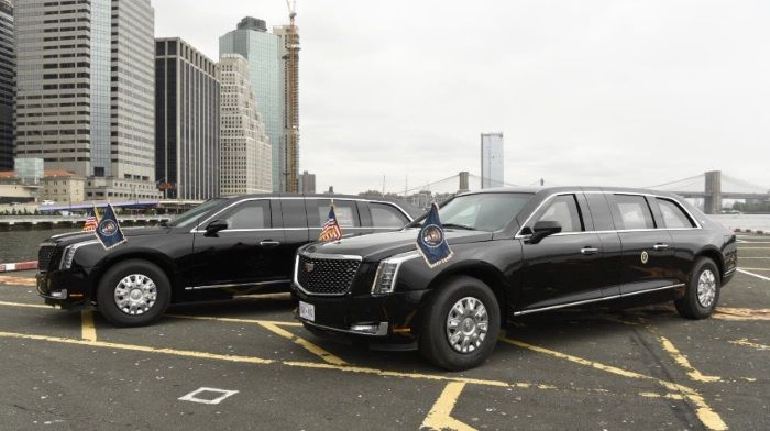 "Tuple" the American: in the US noticed a new presidential limousine