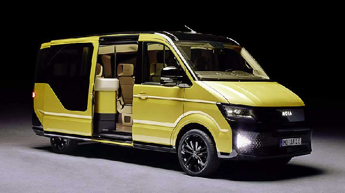 "MOYA" mobility: startup MOIA, introduced the concept of the van of the future