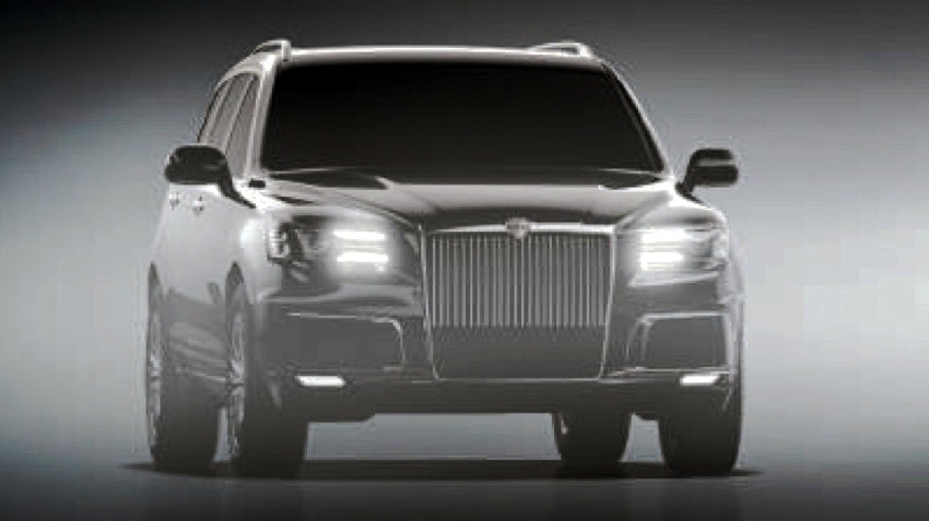Appeared the first image of the SUV of the project "Cortege"