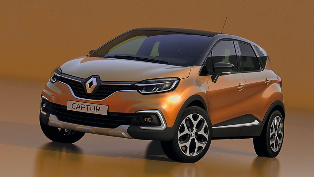The updated Renault Captur prettier for Europe