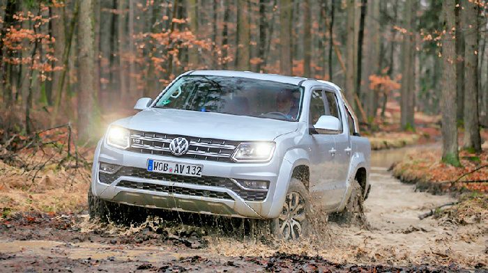 Volkswagen introduces on the Russian market a new version of the Amarok pickup truck with afterburner and 8-step "automatic"