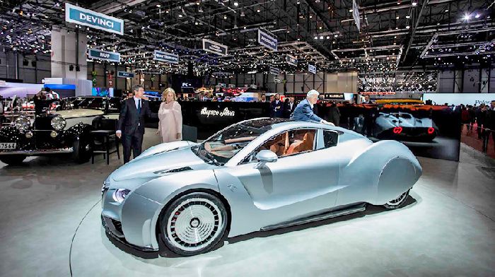 Geneva applauds electrobalance Hispano-Suiza Carmen
