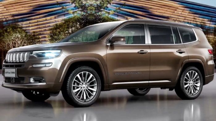 Jeep Grand Commander is about to conquer the Chinese market