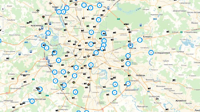 Moscow traffic cameras officially published