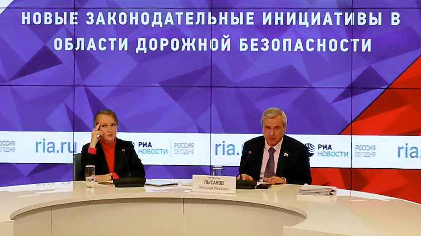 New legislative initiatives in the area of road safety