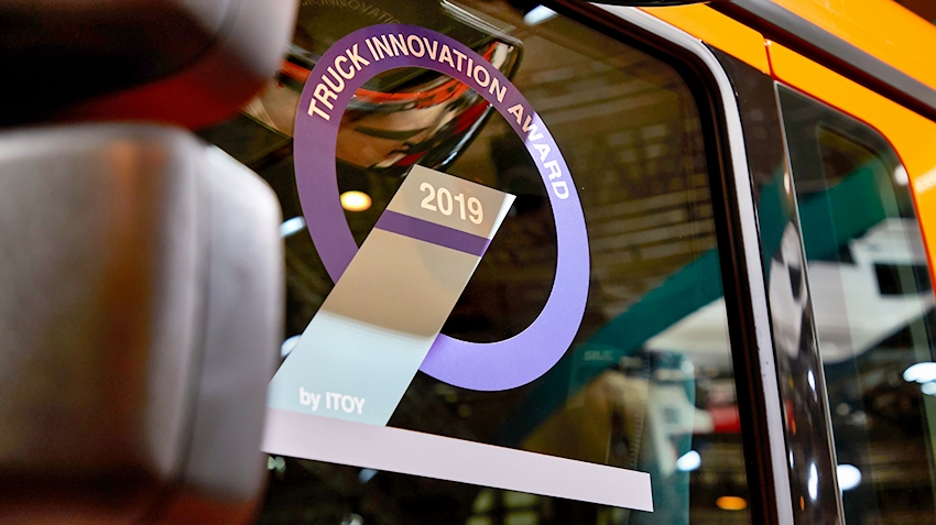 The first award, Truck Innovation Award went to the drone MAN Truck & Bus