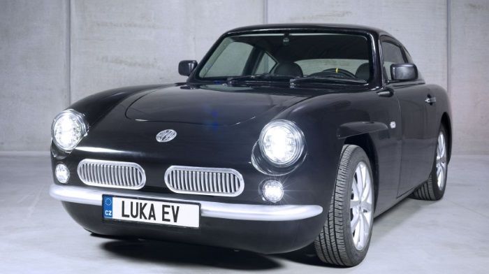 In the Czech Republic presented an electric car in retro style