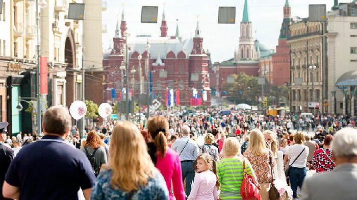 In the city Day of Moscow, through the center will be almost not drive