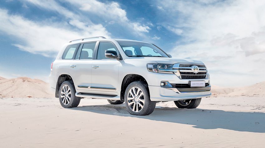 Top version of the Toyota Land Cruiser 200 has been updated