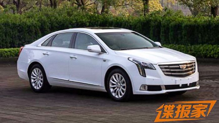 Cadillac XTS 2018 – first photos