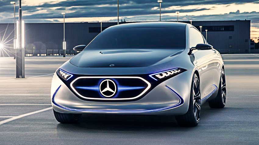 Mercedes-Benz EQA – electric concept hatch