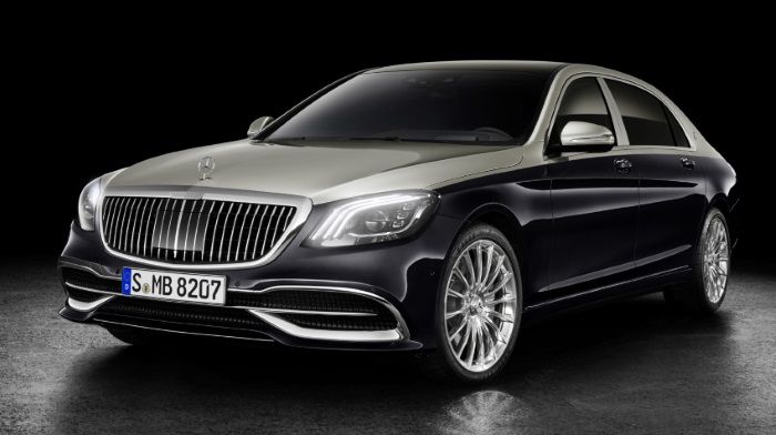 Mercedes-Maybach S-Class has been updated and has two-tone