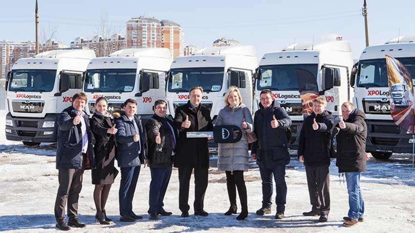 "Expio logistic Fresh" received 78 tractors MAN TGX