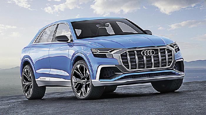 PROMISES AUDI Q8 SUV BY 2018