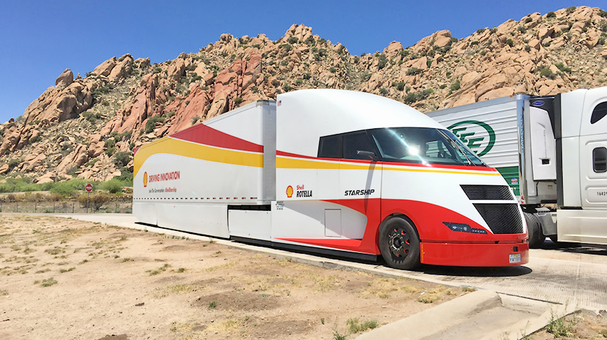 Innovative tractor Starship moved America with record low flow